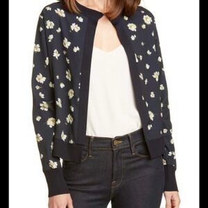 Ted Baker London Floral Mix
Media Cardigan, Size 1 (fits like 6-8US)